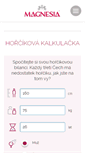 Mobile Screenshot of magnesia.cz