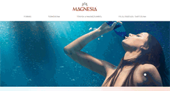 Desktop Screenshot of magnesia.hu